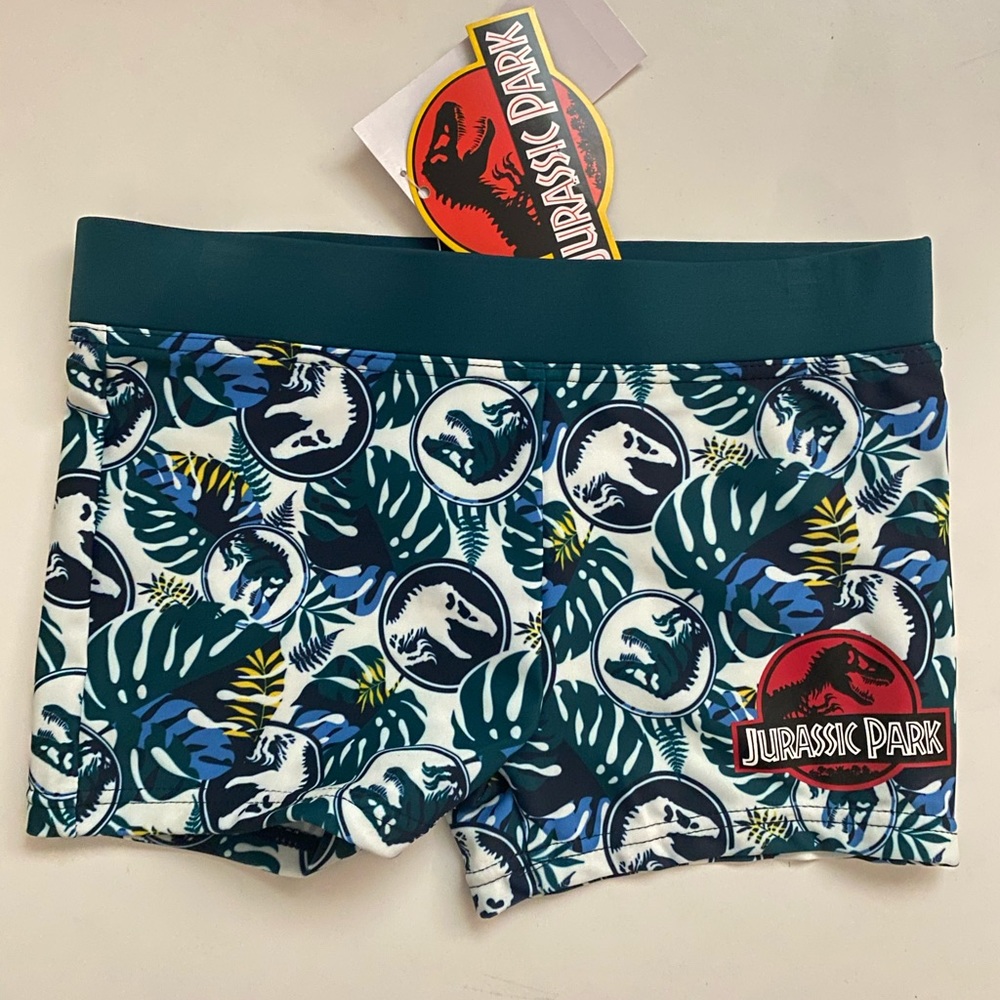 Jurassic park swim shorts